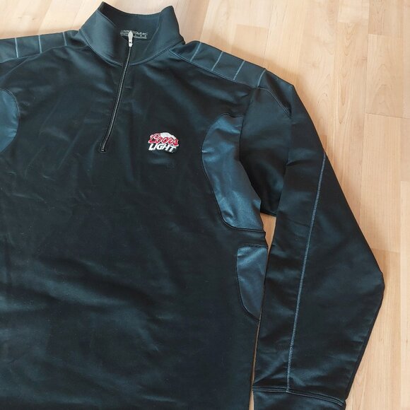 Nike Dry Fit Training Jacket Adult  large golf  1/4 Zip Pullover - Picture 2 of 10